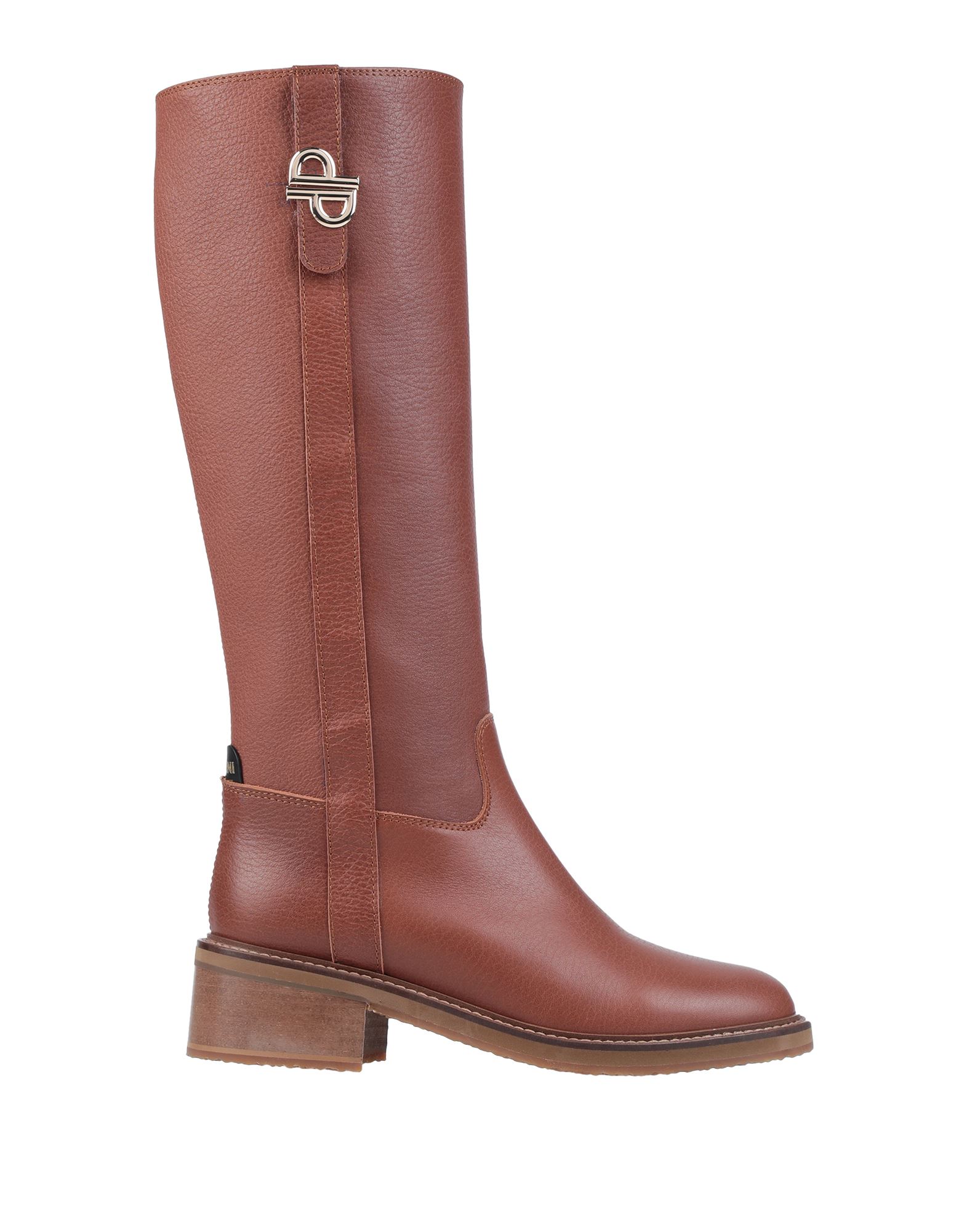 Pollini Knee Boots In Brown