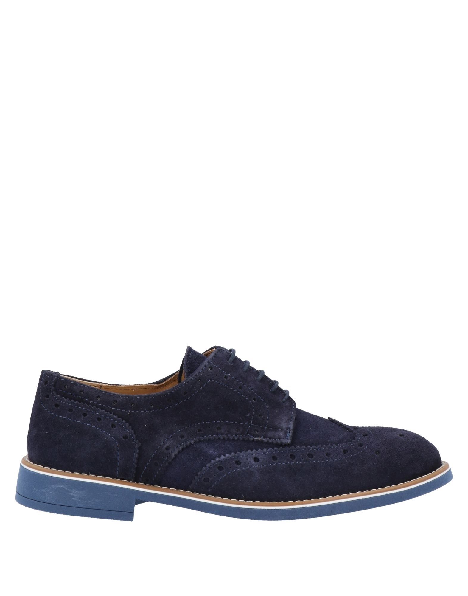 John Bakery Lace-up Shoes In Dark Blue