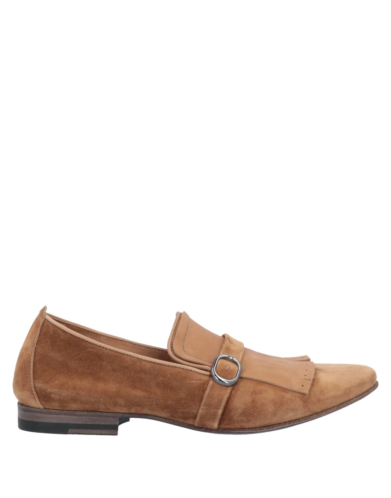 Henderson Baracco Loafers In Camel