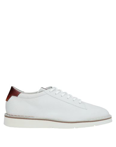 Basket Basse Man Sneakers White Size 9.5 Textile fibers