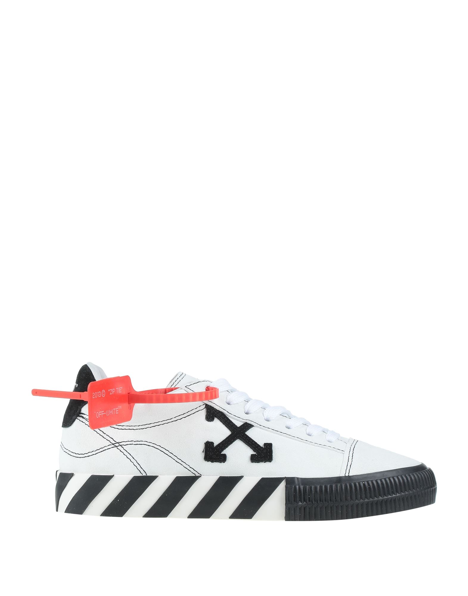 Off-white Woman Sneakers White Size 9 Soft Leather, Rubber
