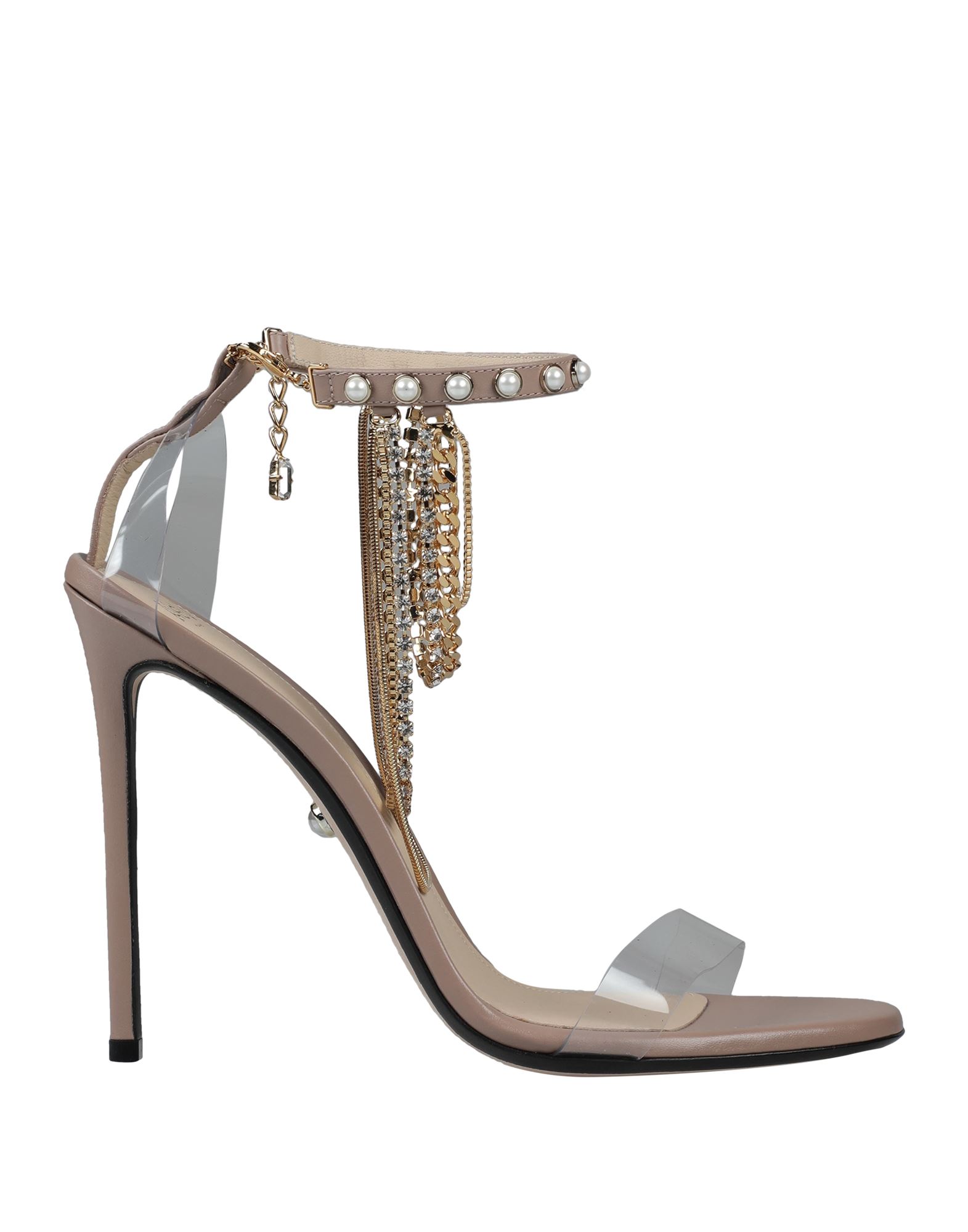 Alevì Milano Sandals In Pale Pink