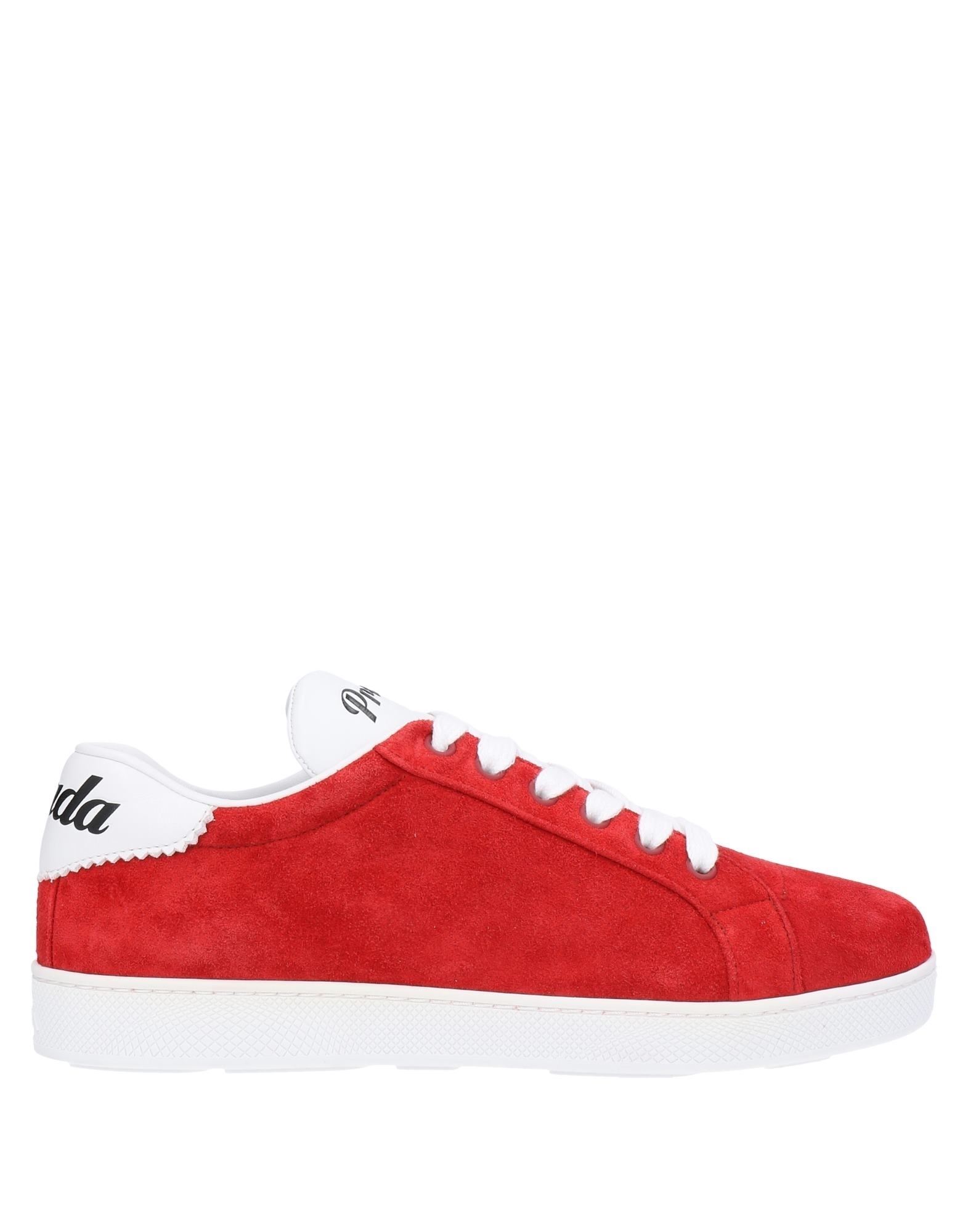 Prada Sneakers In Red