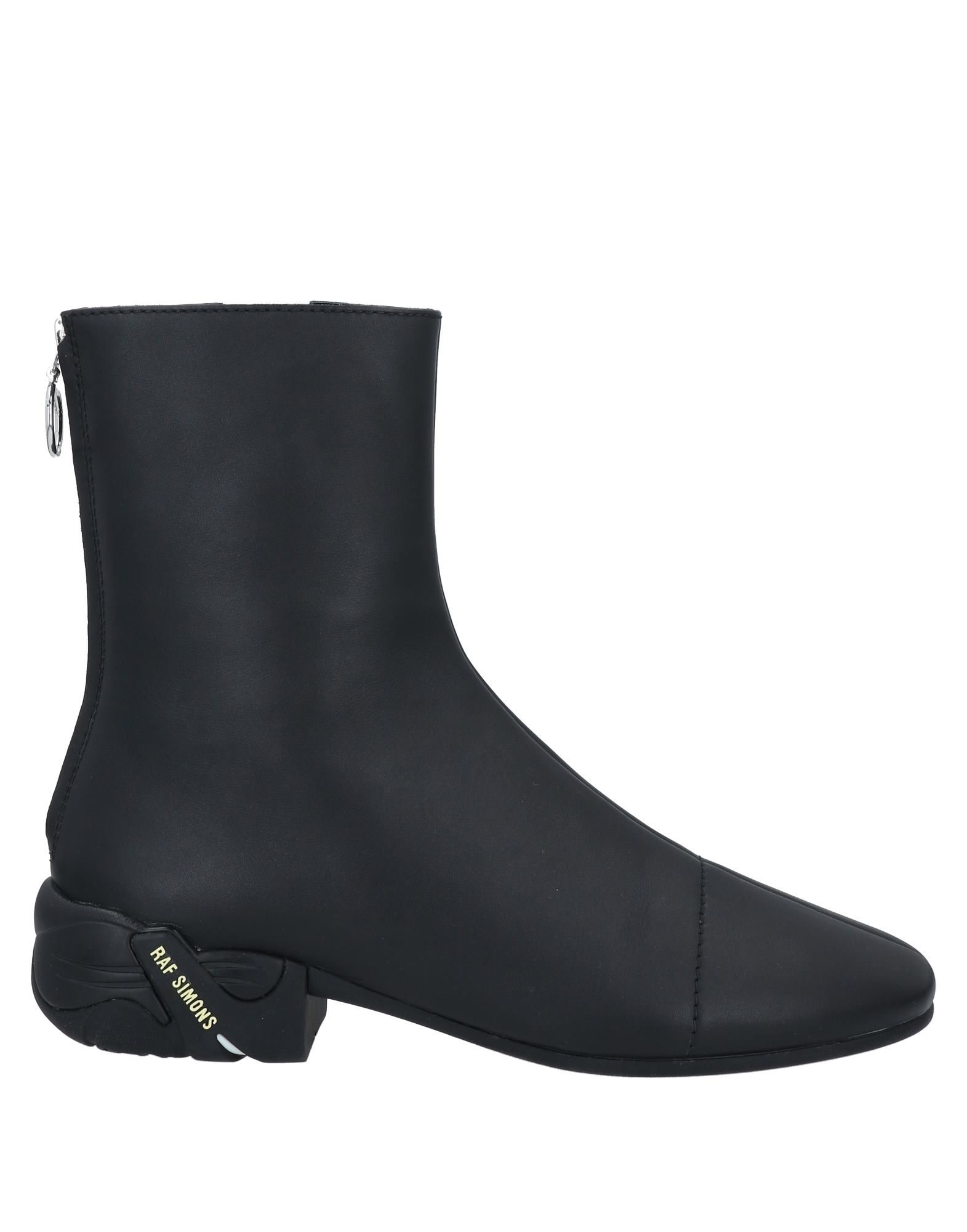 RAF SIMONS RAF SIMONS MAN ANKLE BOOTS BLACK SIZE 11 SOFT LEATHER,17030562FD 3