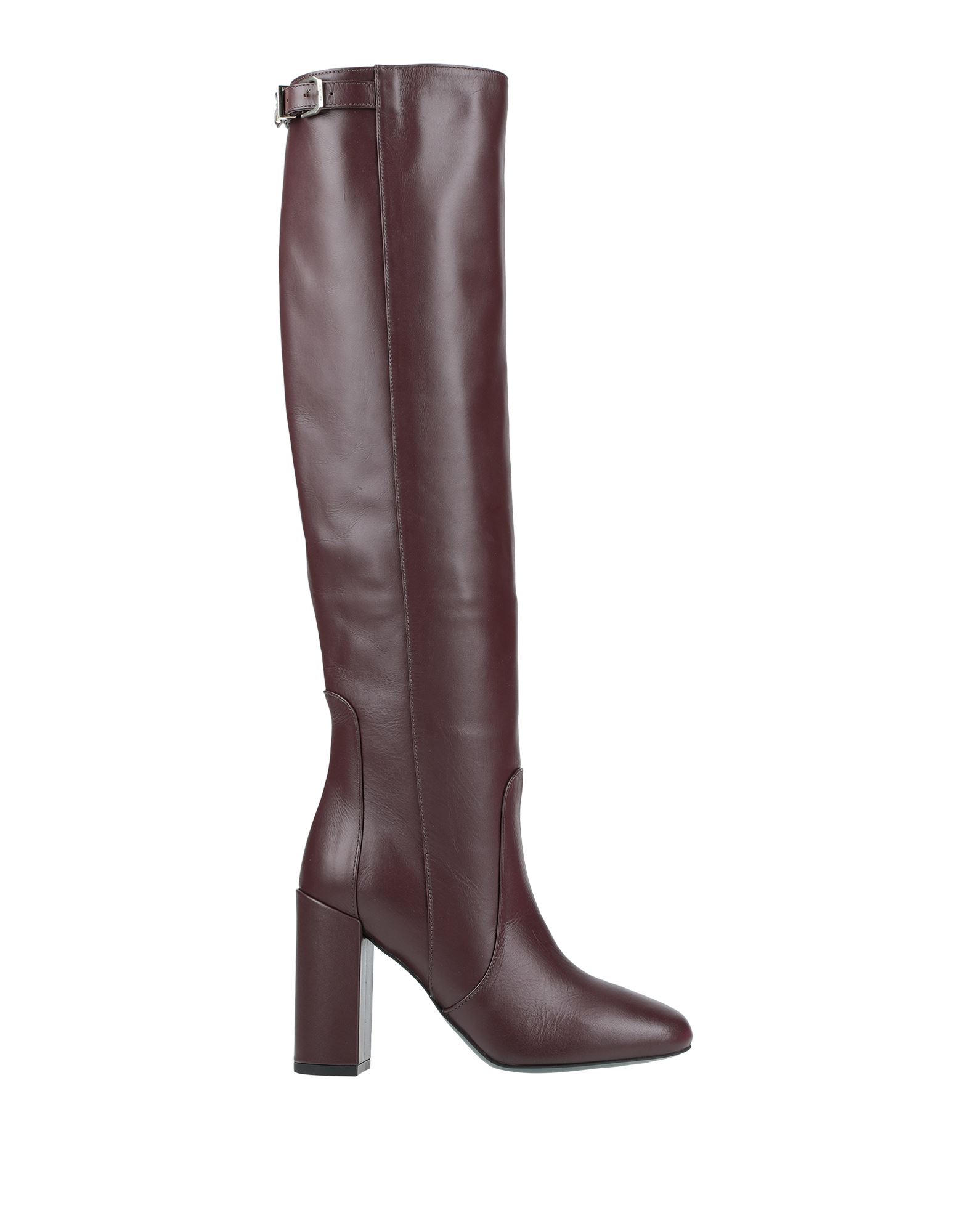 Patrizia Pepe Knee Boots In Red