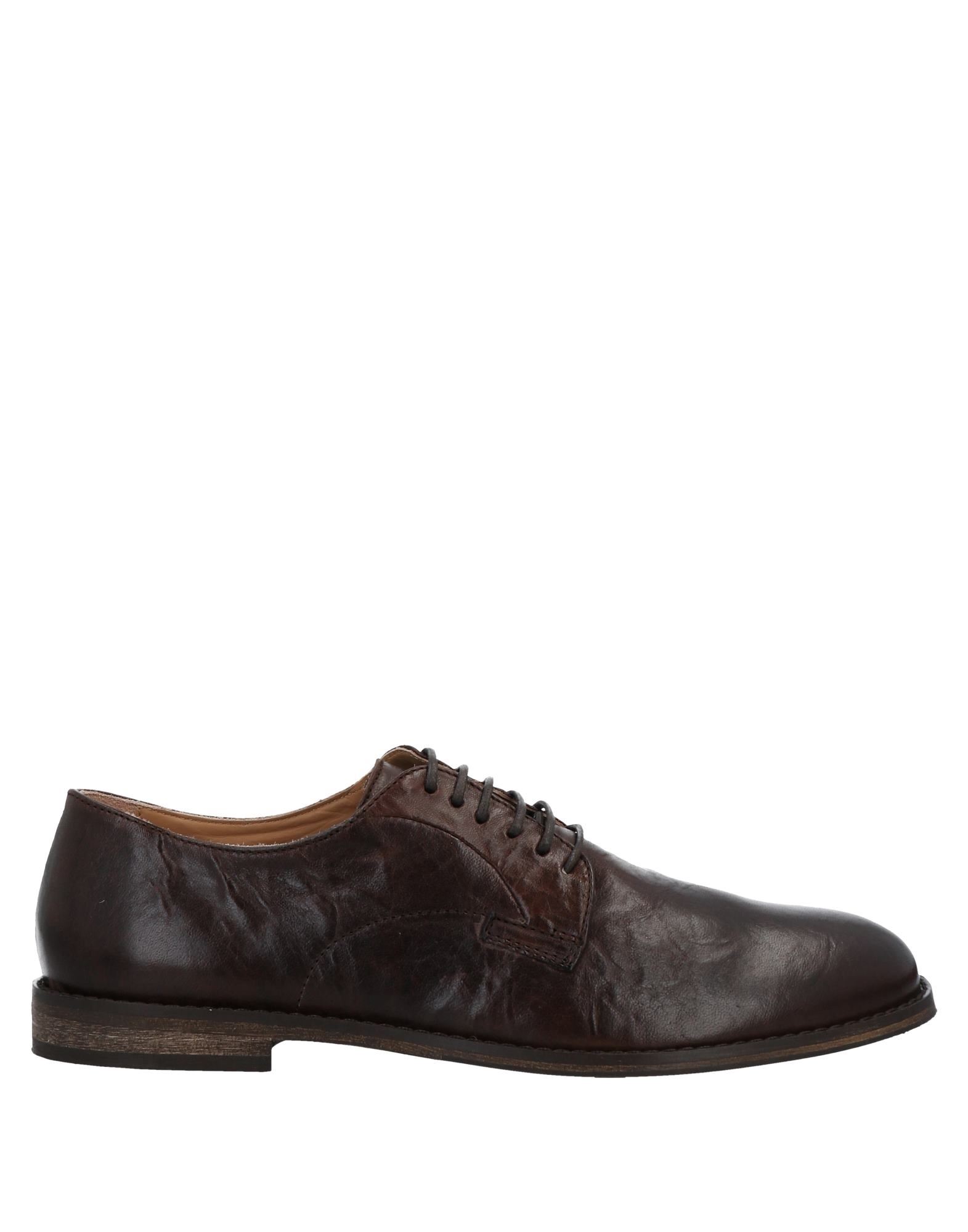 Boemos Lace-up Shoes In Dark Brown