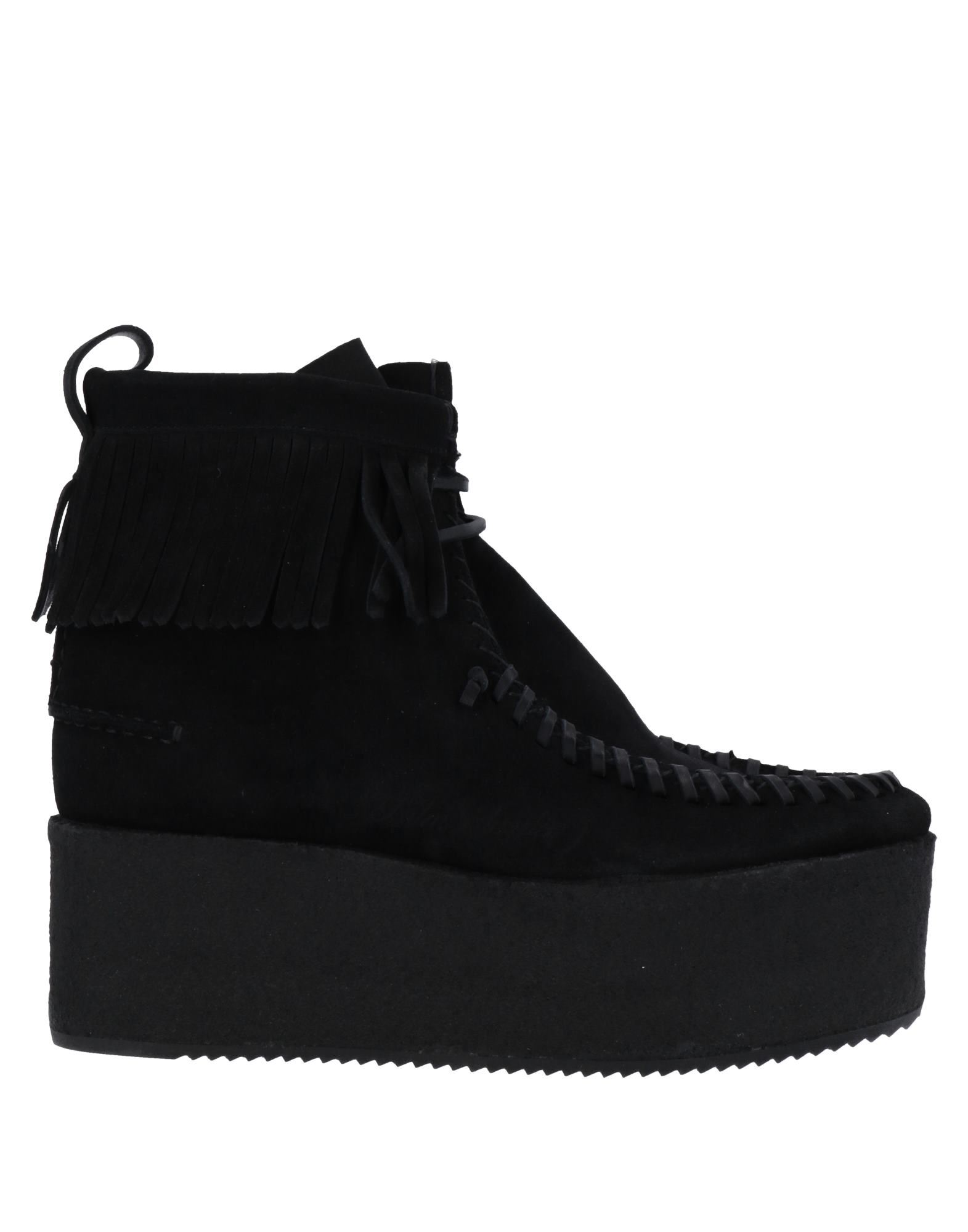 Palm Angels Ankle Boots In Black