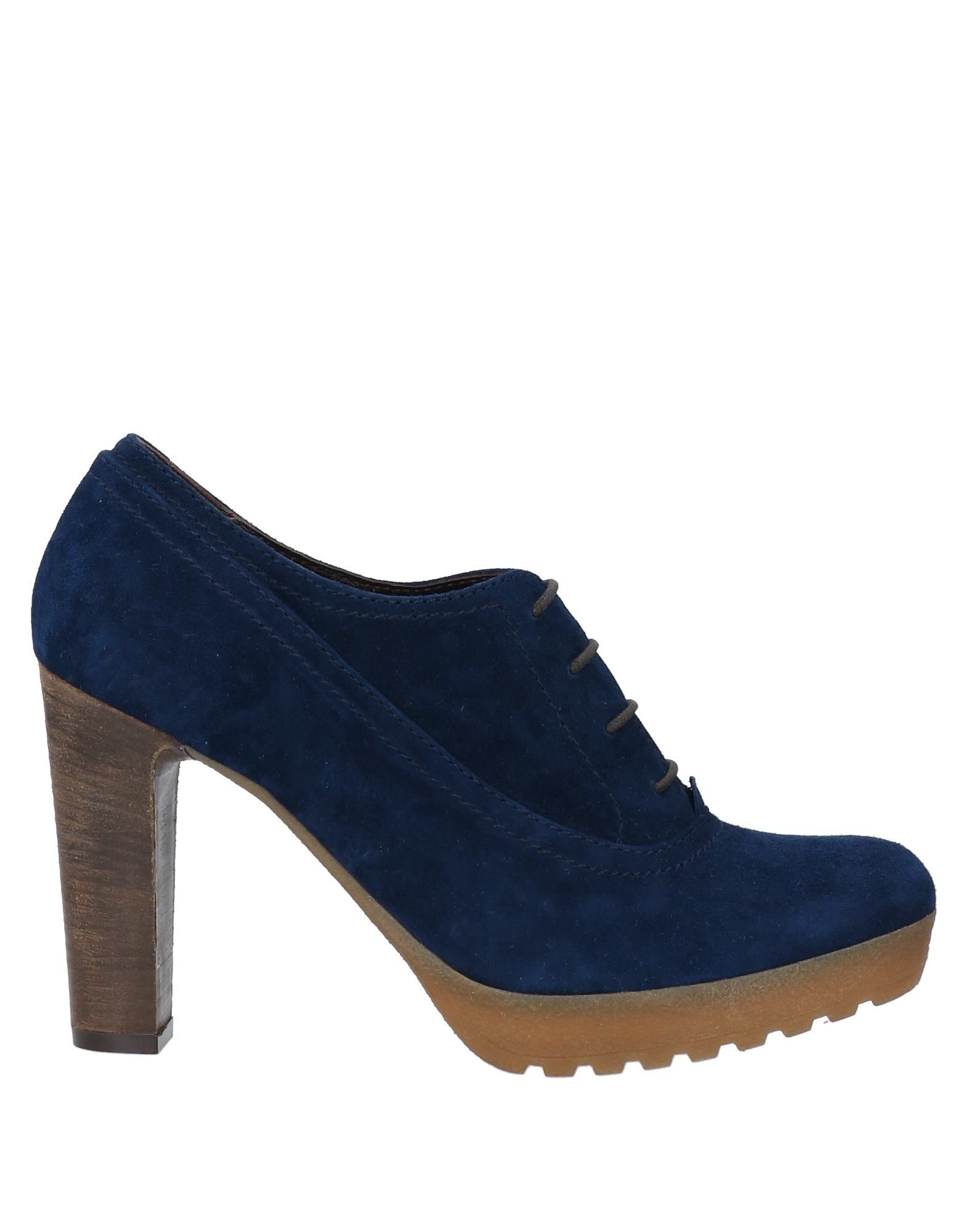 Manas Lea Foscati Lace-up Shoes In Blue