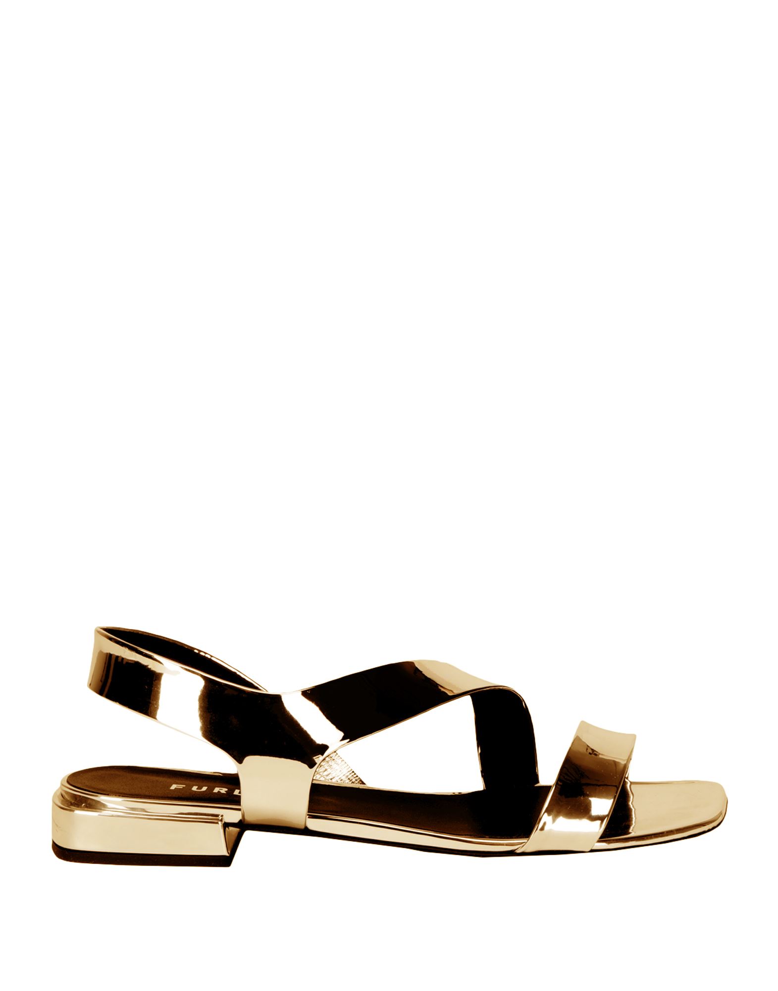 Furla Sandals In Gold