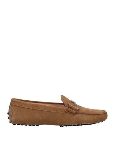 Tod's Woman Loafers Cocoa Size 5.5 Soft Leather In Brown