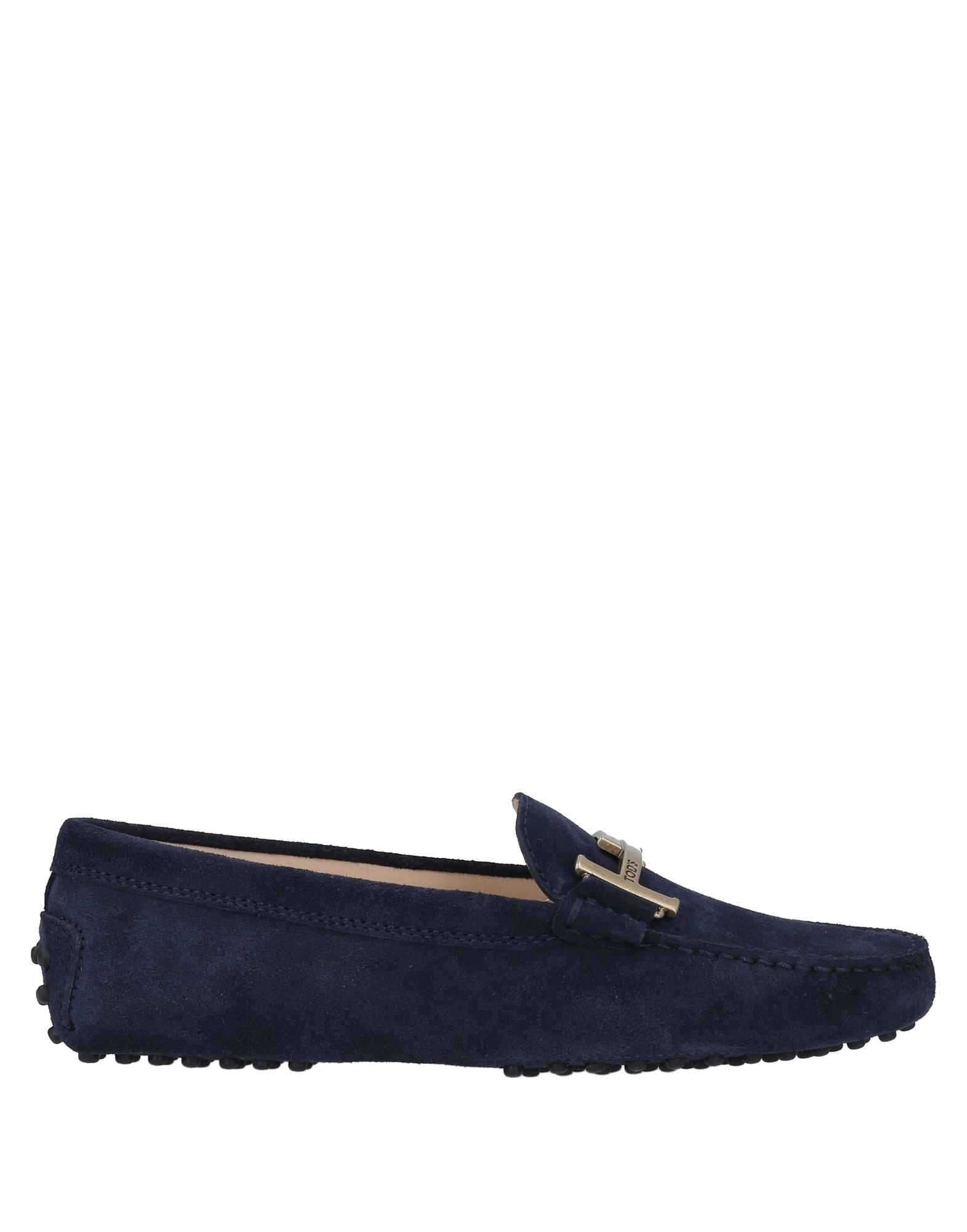 Tod's Loafers In Dark Blue
