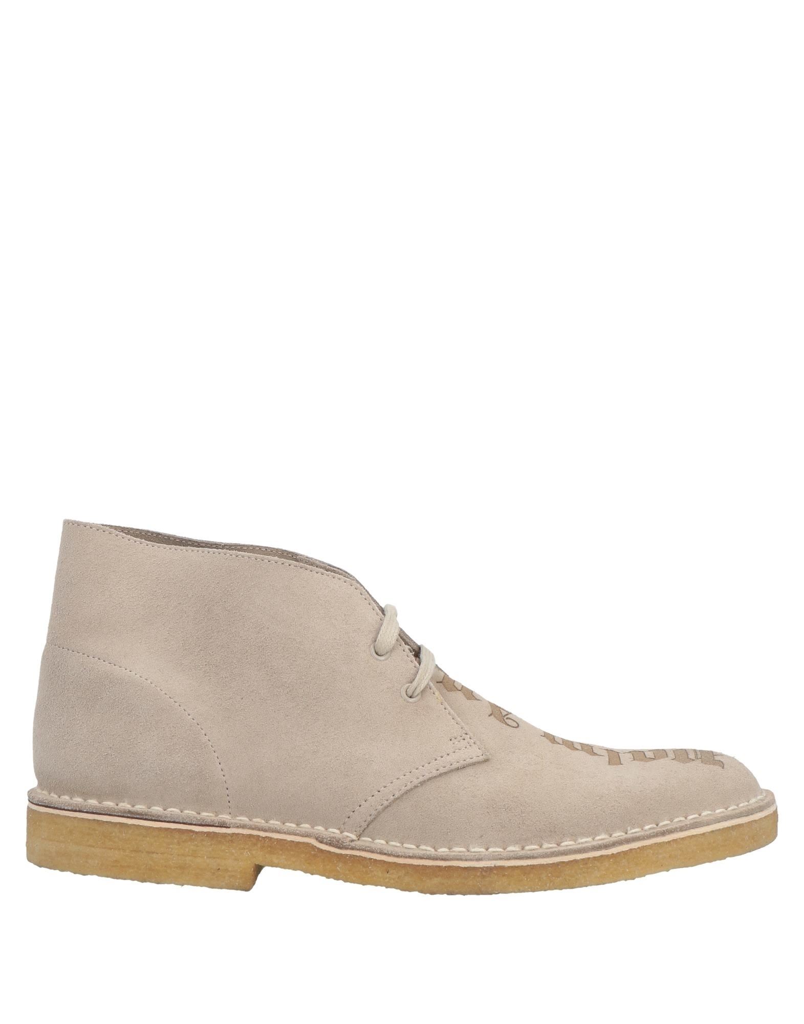 Palm Angels Ankle Boots In Beige
