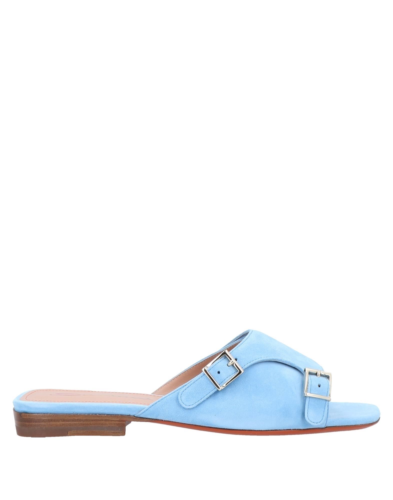 Santoni Sandals In Azure