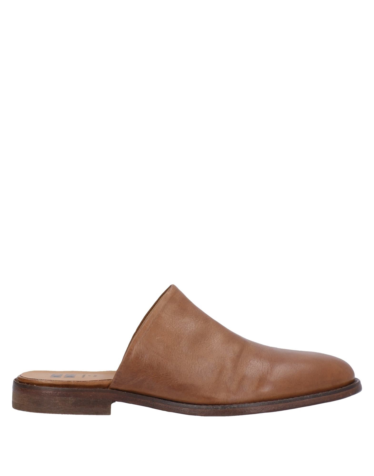 Moma Mules & Clogs In Camel