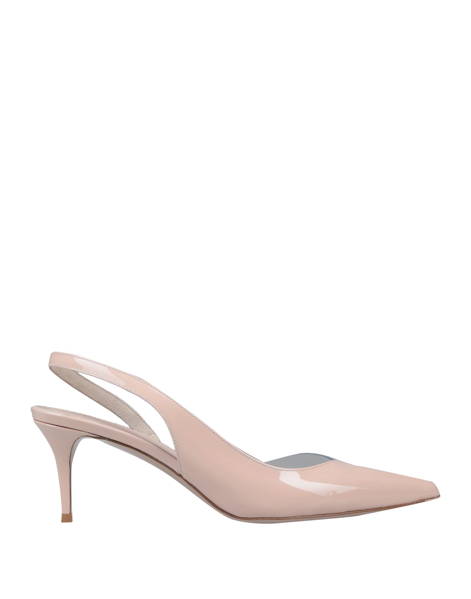 Shop Le Silla Woman Pumps Blush Size 6 Soft Leather, Pvc - Polyvinyl Chloride In Pink