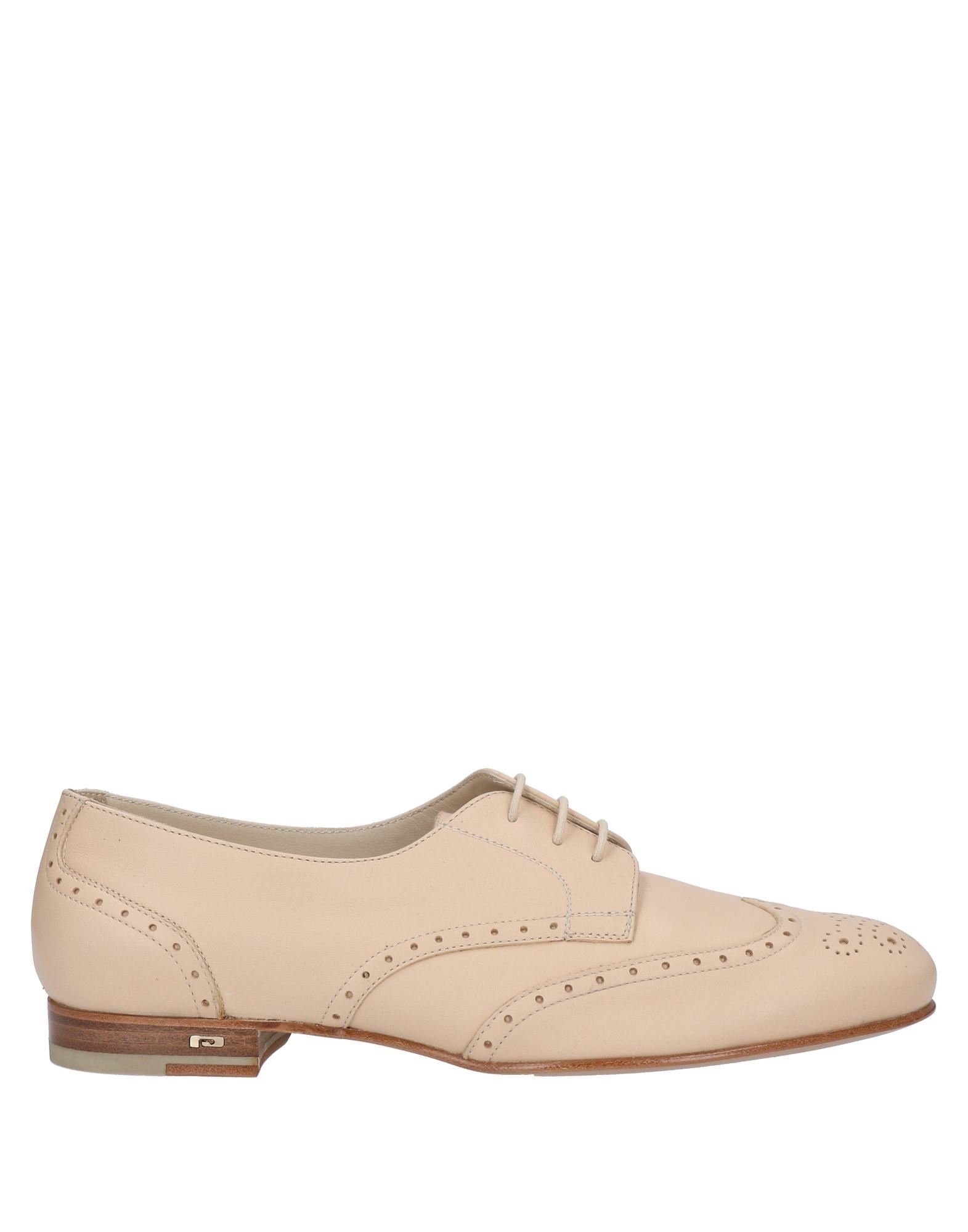 Pakerson Lace-up Shoes In Pale Pink
