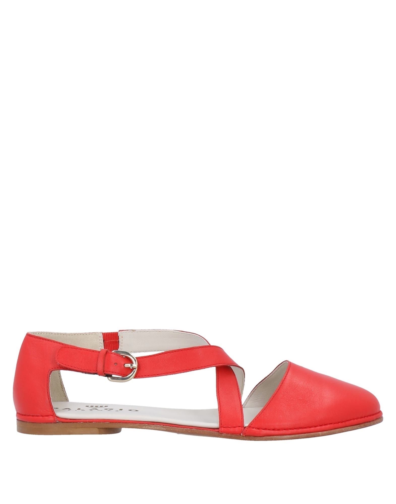 Palagio Firenze Ballet Flats In Red