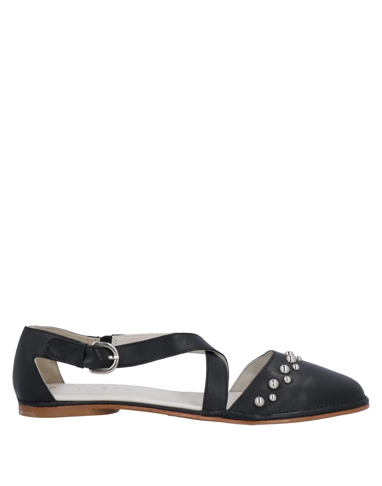 Palagio Firenze Ballet Flats In Black