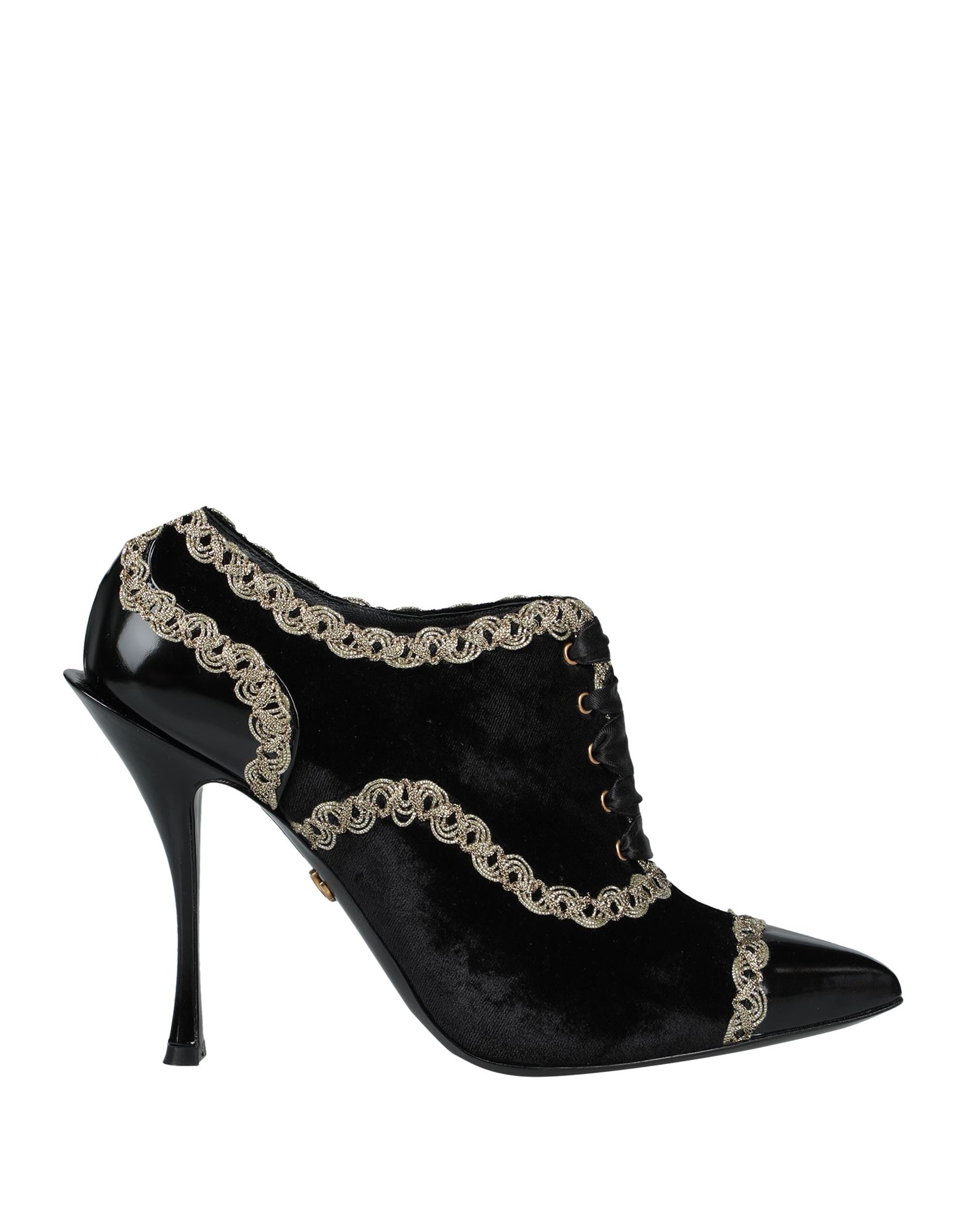 Dolce & Gabbana Ankle Boots In Black