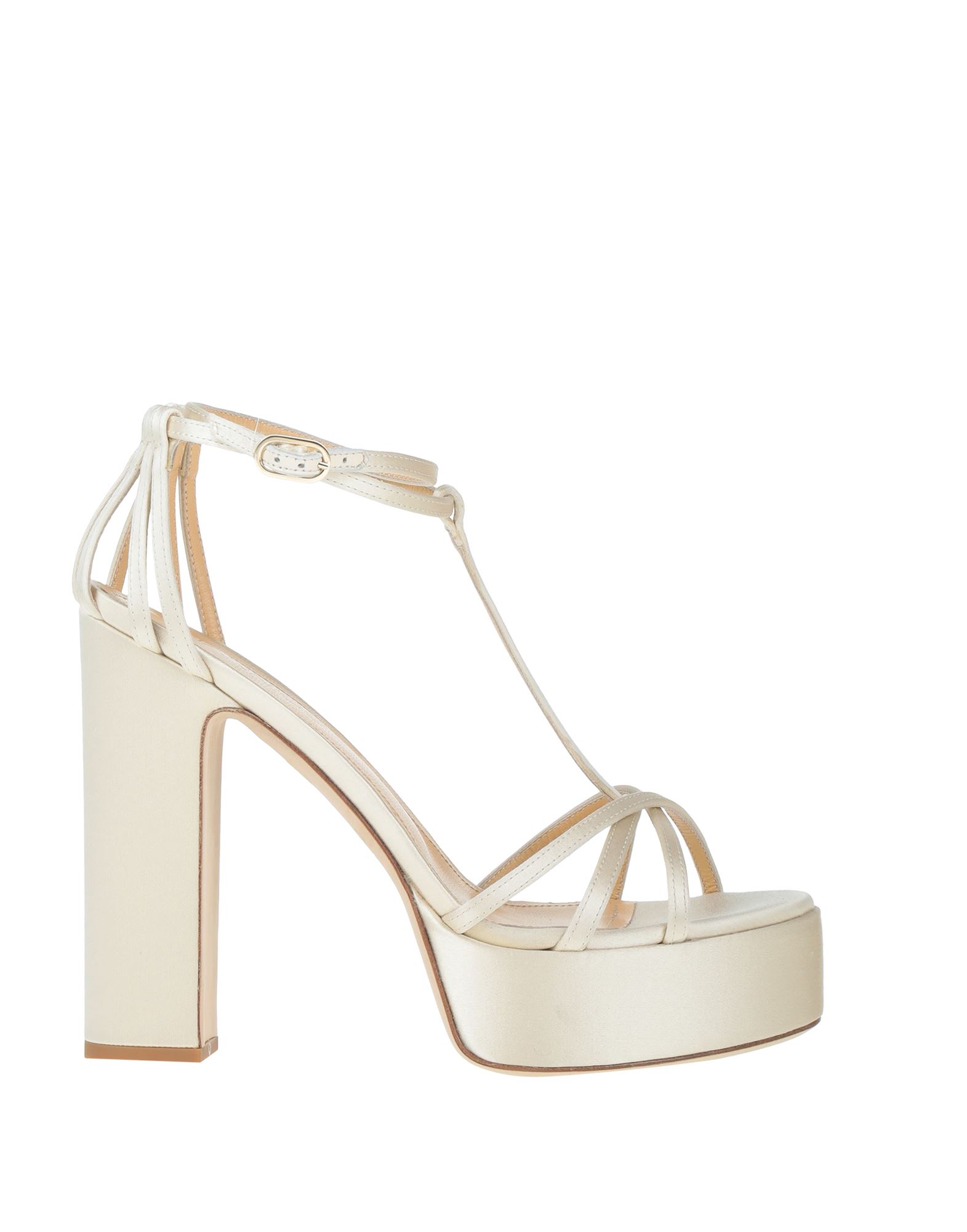 Giannico Sandals In Ivory