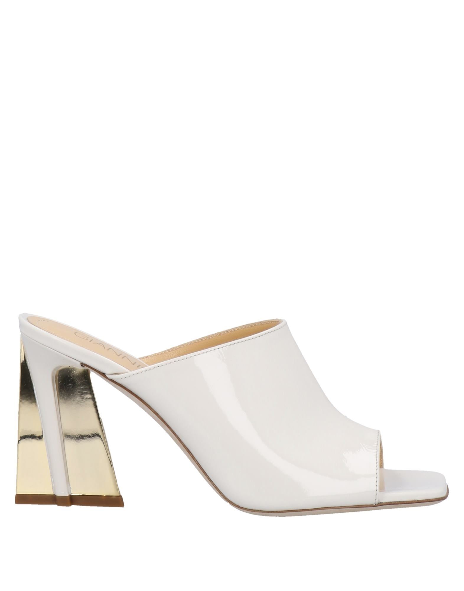 Giannico Sandals In White