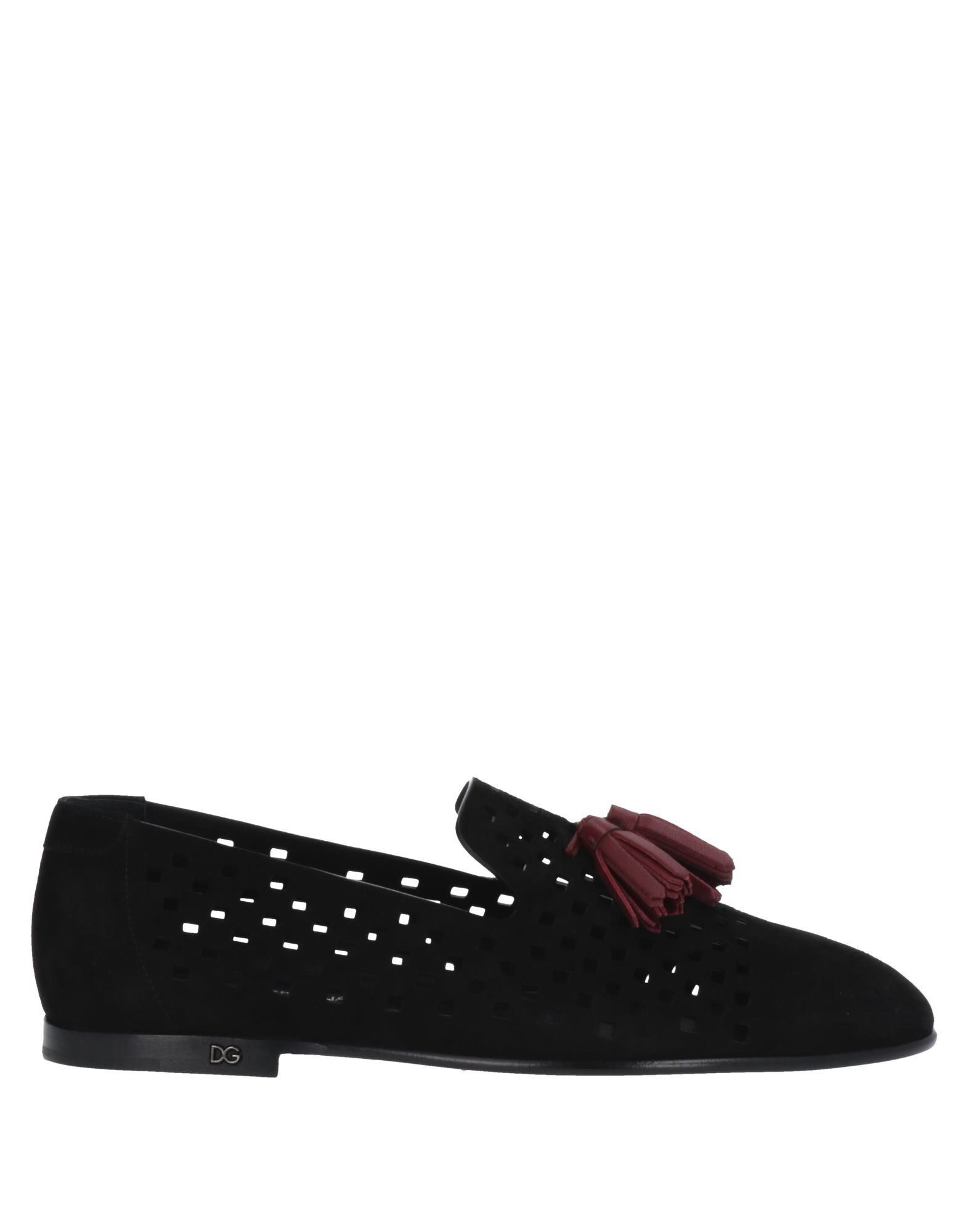 Dolce & Gabbana Loafers In Black