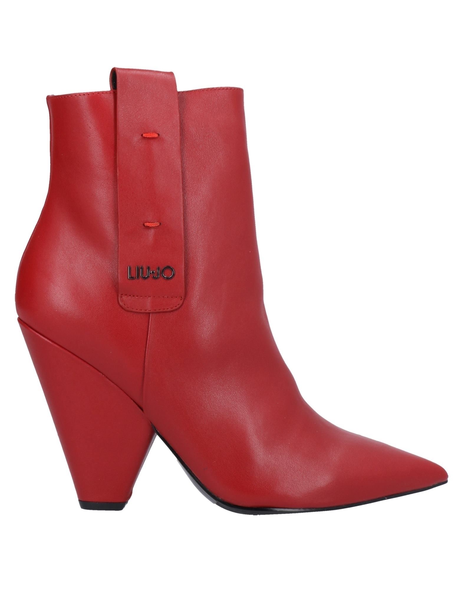 Liu •jo Ankle Boots In Red