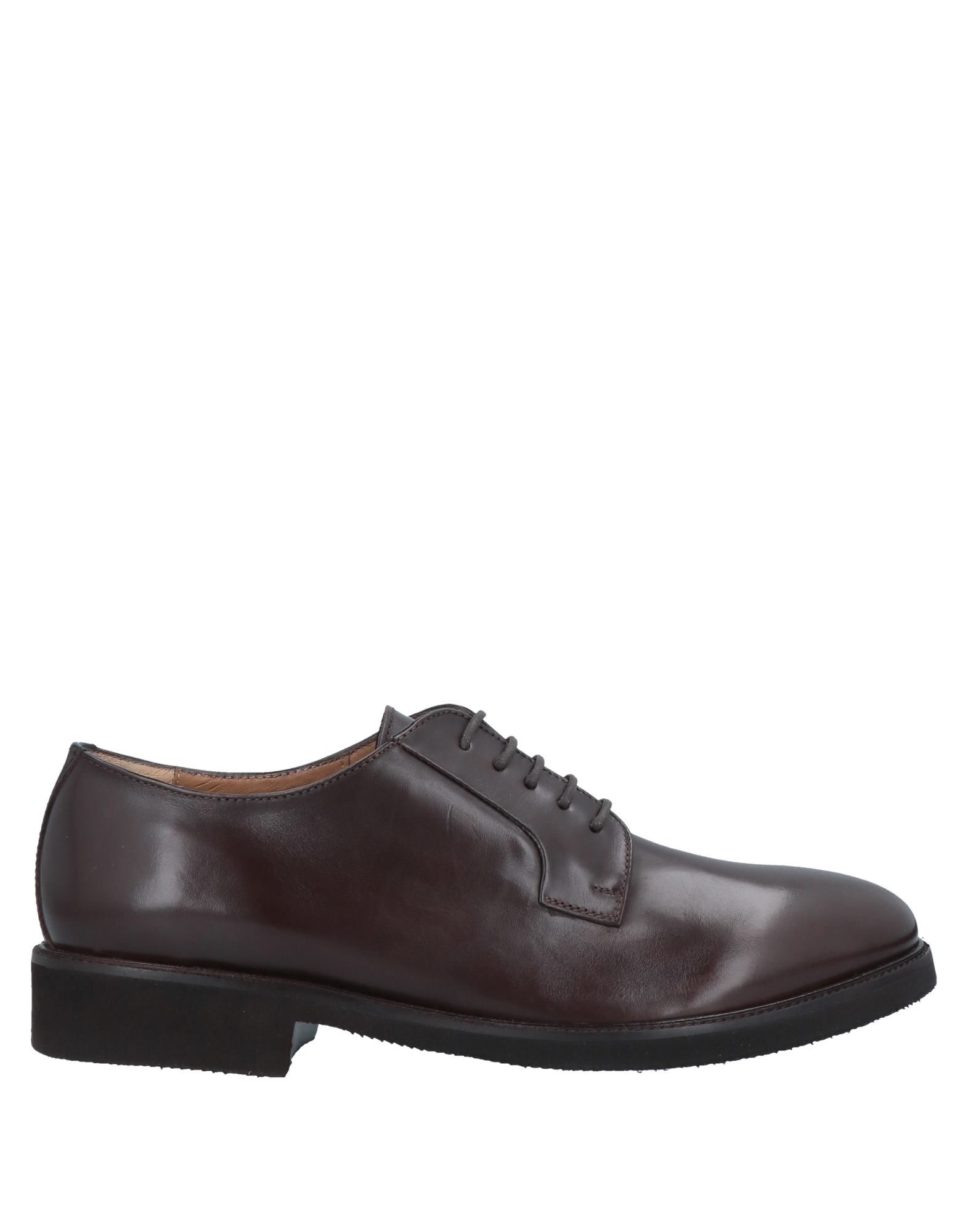 Calpierre Lace-up Shoes In Dark Brown
