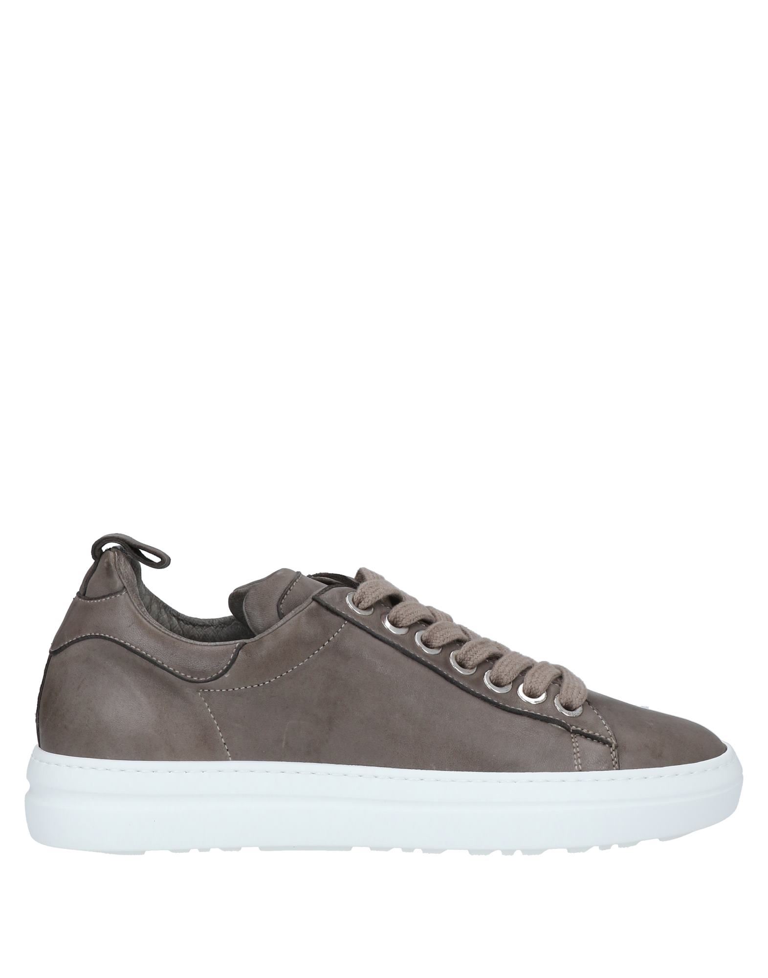 Shop Pantofola D'oro Man Sneakers Dove Grey Size 9.5 Calfskin