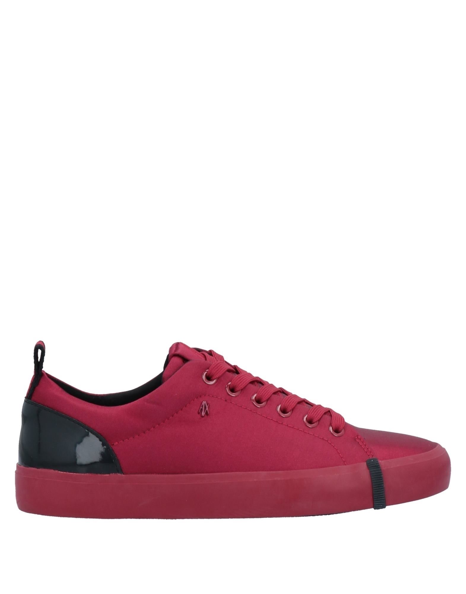 Armani Exchange Sneakers In Red