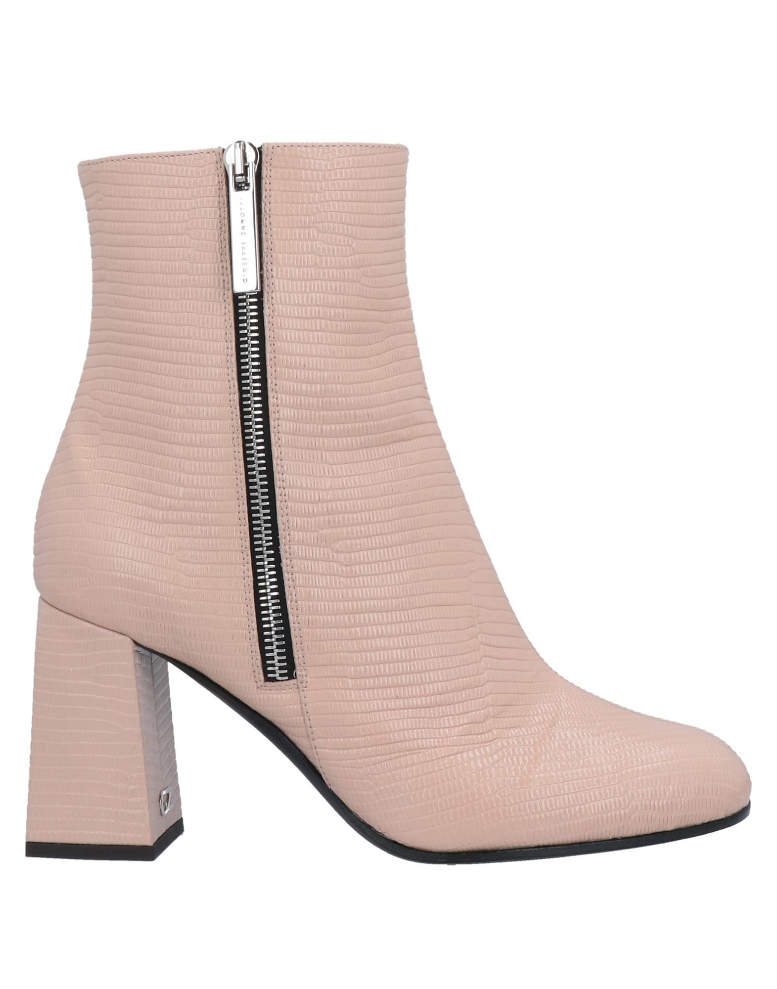 Giuseppe Zanotti Ankle Boots In Pink