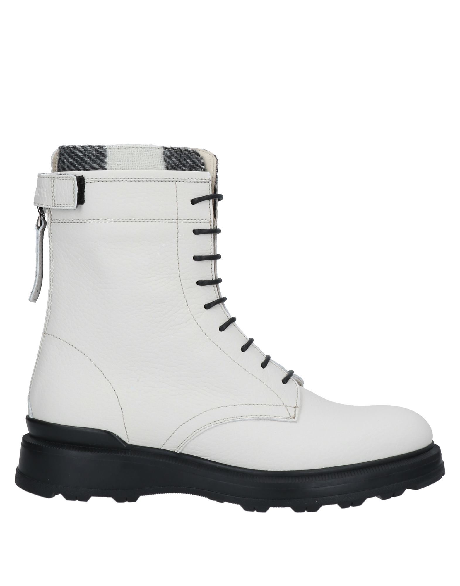 Woolrich Ankle Boots In Ivory