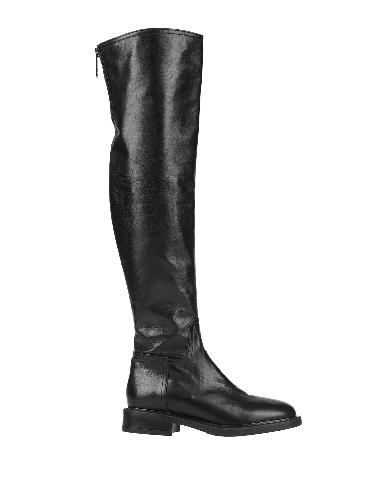 Loretta Pettinari Knee Boots In Black