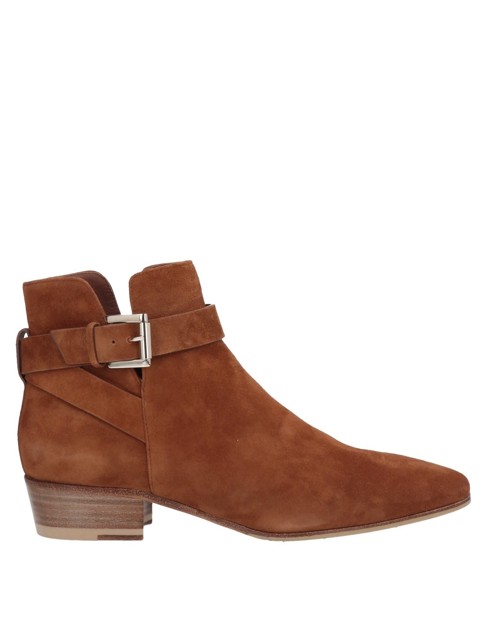 Santoni Ankle Boots In Tan
