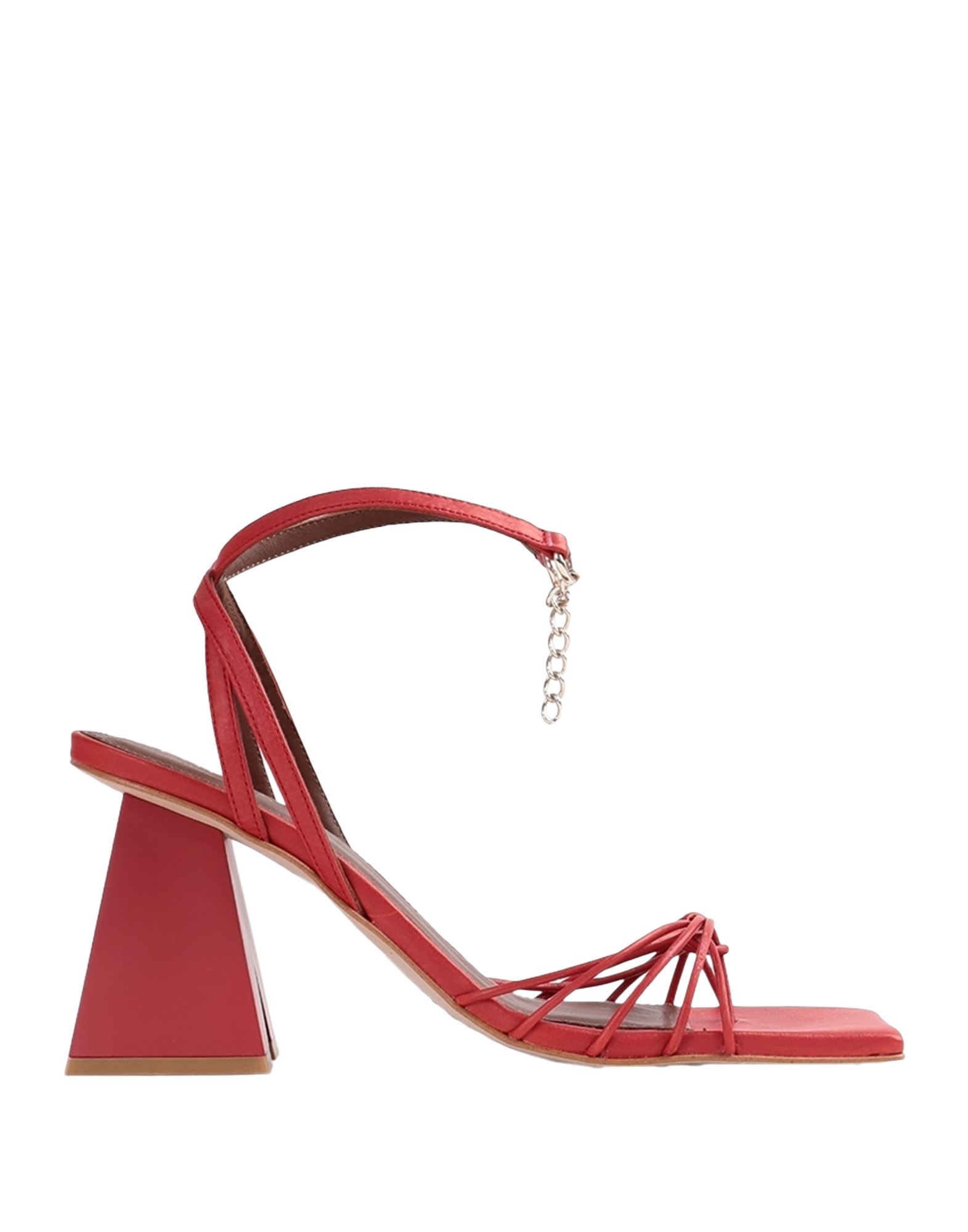 Alohas Toe Strap Sandals In Red