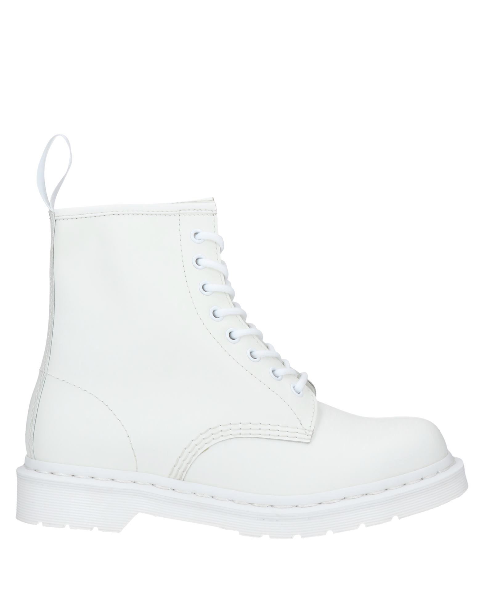 Dr. Martens Ankle Boots In White