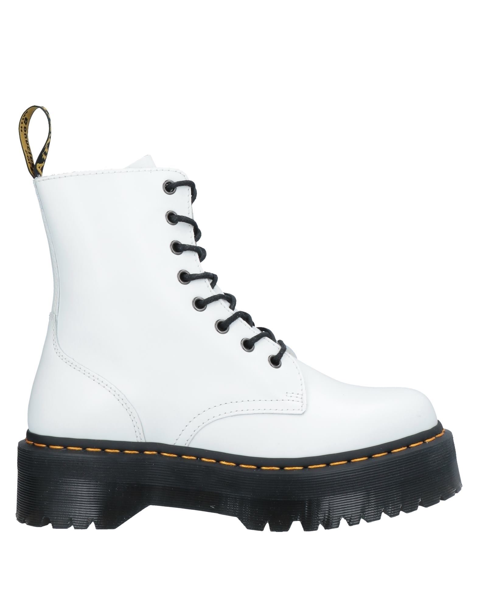 Dr. Martens' Ankle Boots In White