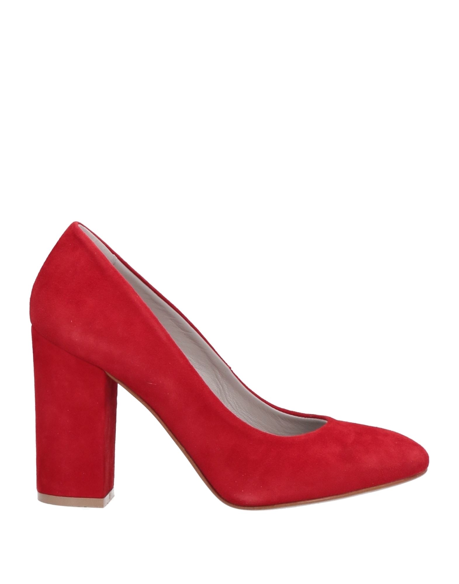 Cafènoir Woman Pumps Red Size 6 Soft Leather