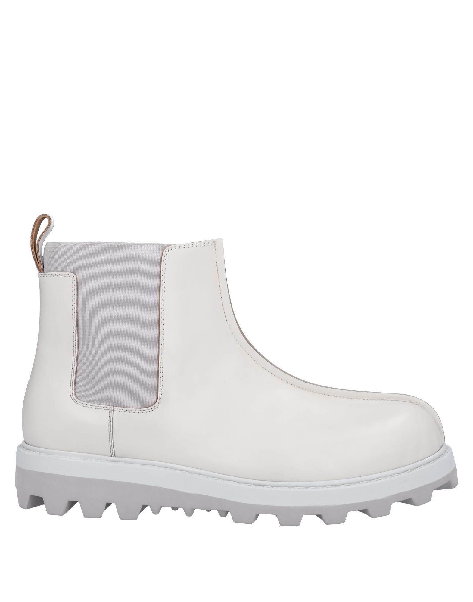 Oamc Ankle Boots In Light Grey
