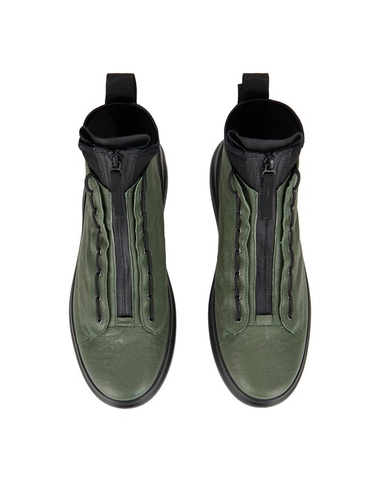 S0259 LEATHER/DYNEEMA® DUAL LACING SYSTEM シューズ. Stone Island