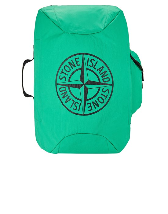 Sold out - STONE ISLAND 91274 STRONG NYLON TWILL Sac à dos Homme Vert