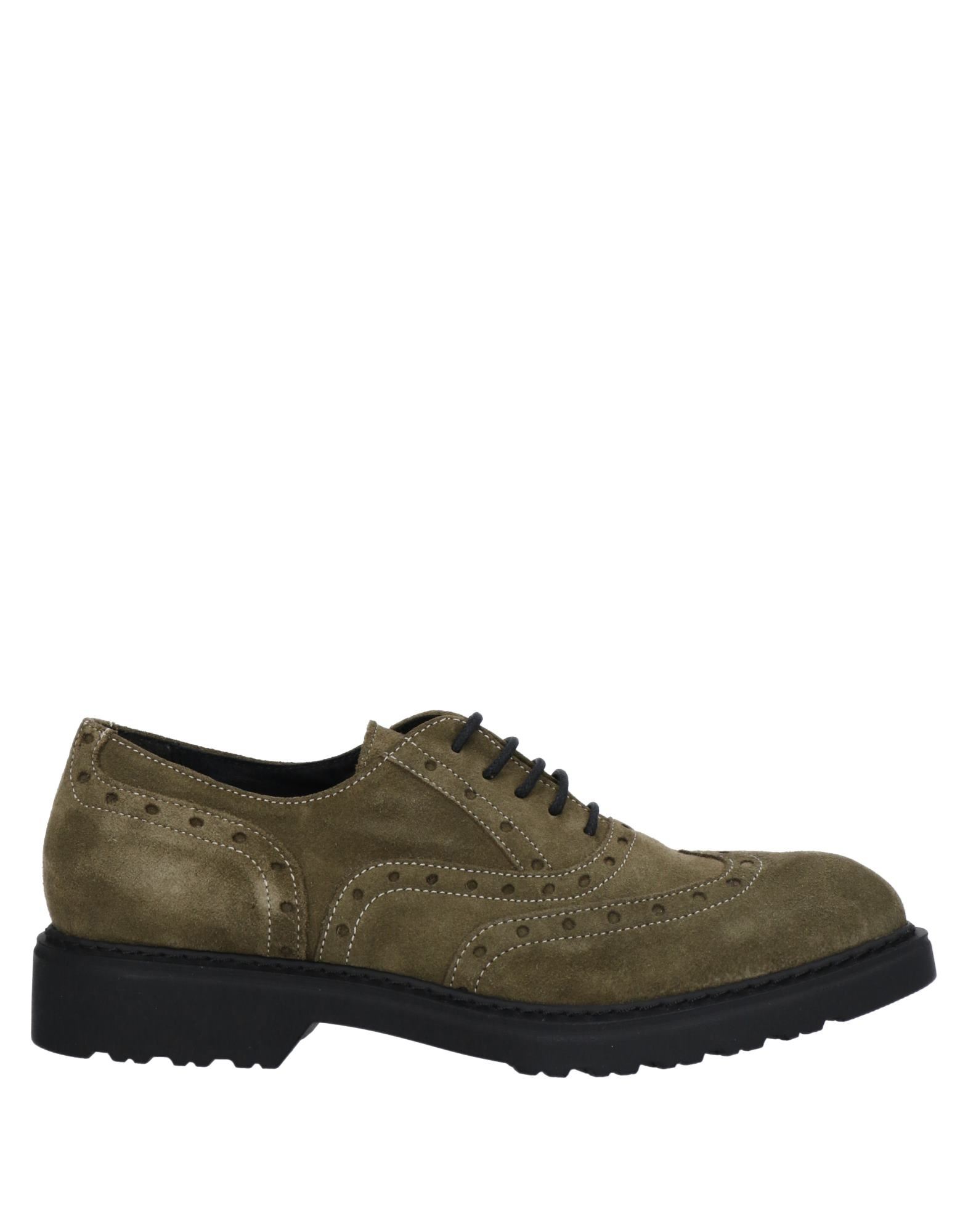 Tsd12 Lace-up Shoes In Military Green