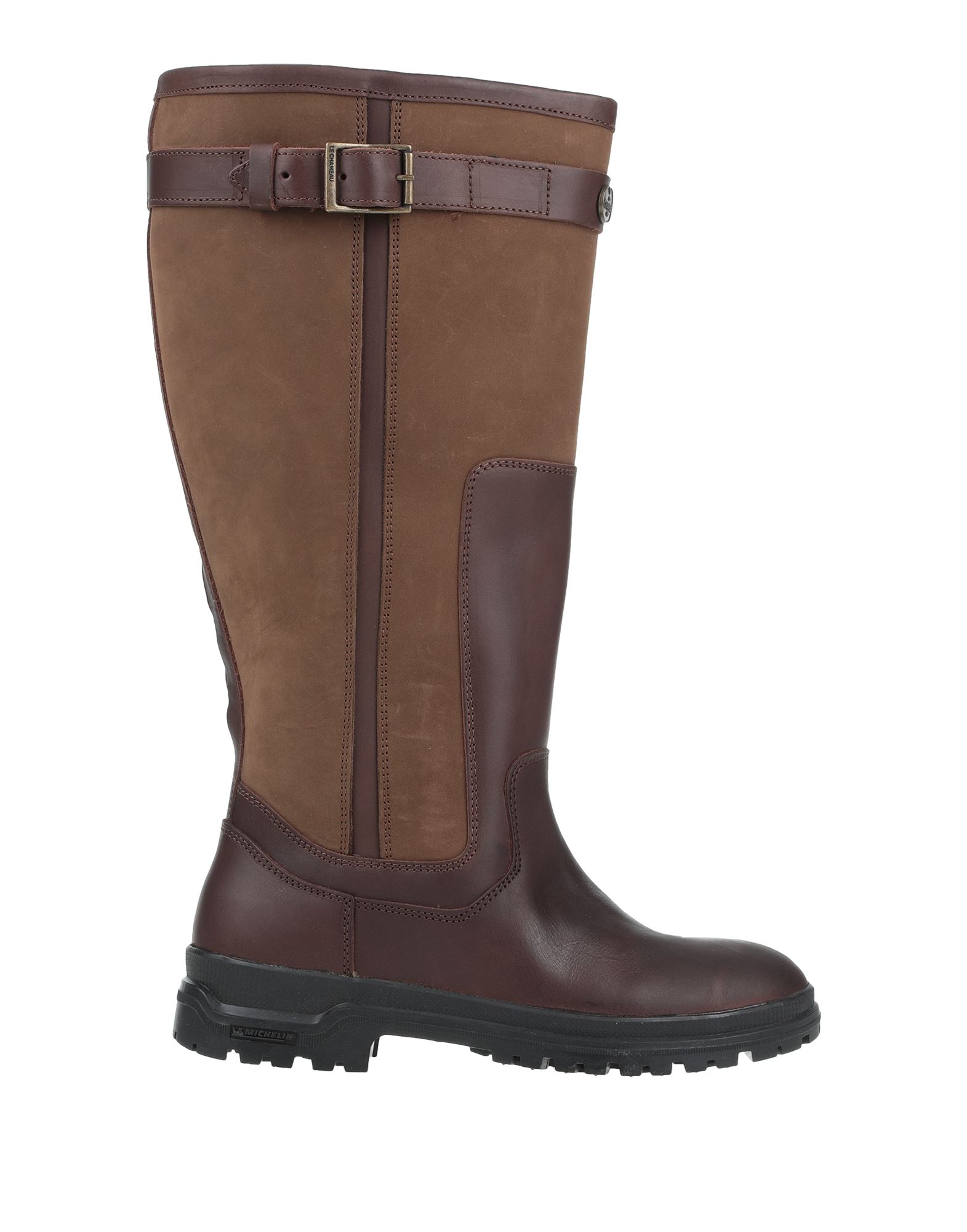 Le Chameau Knee Boots In Brown | ModeSens