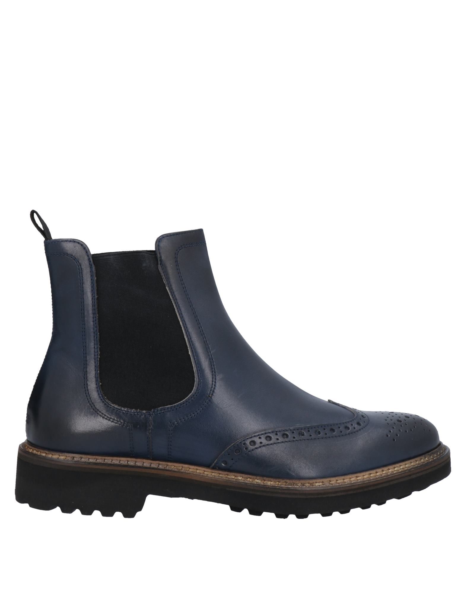 Alexander Trend Ankle Boots In Dark Blue