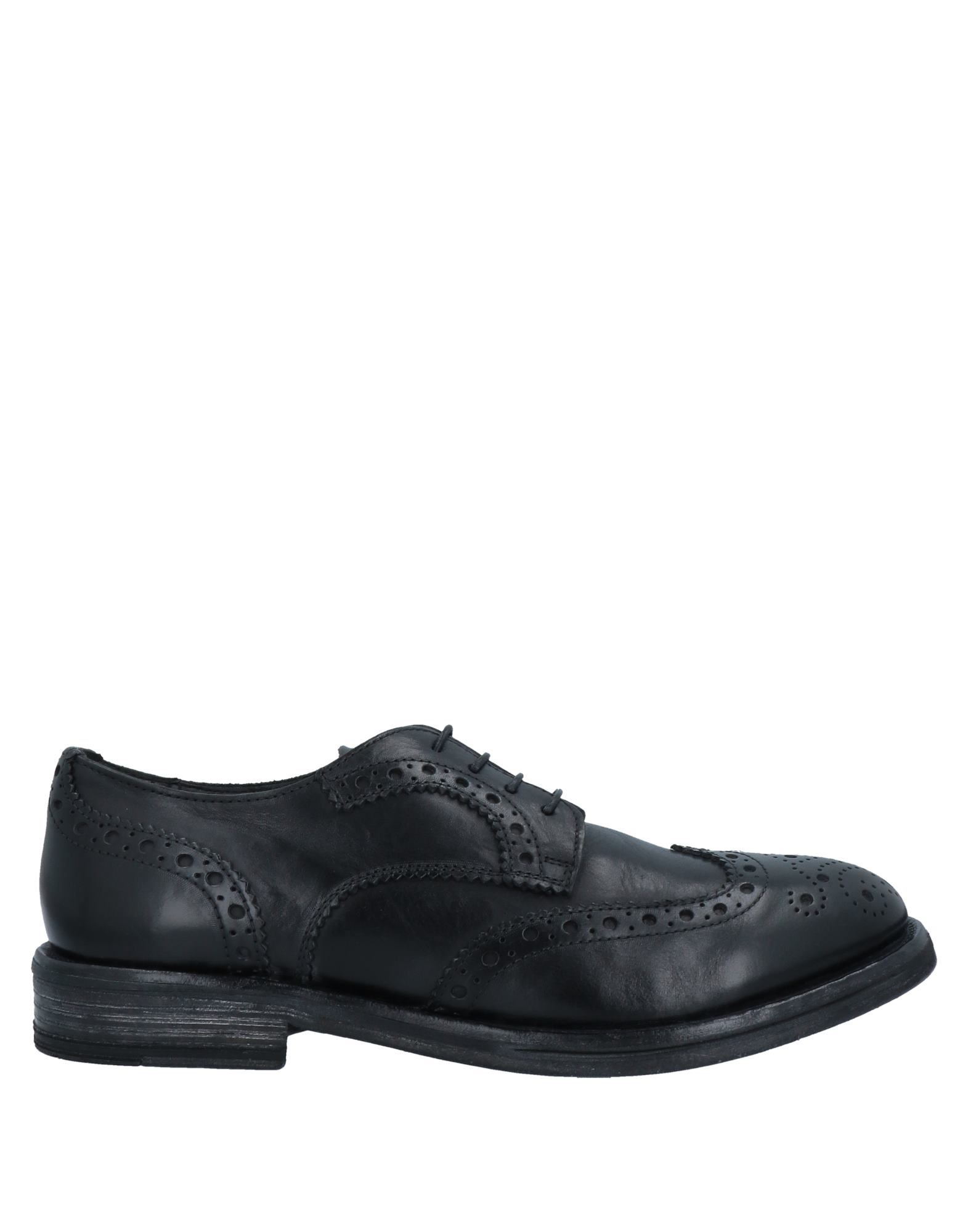 Moma Lace-up Shoes In Black