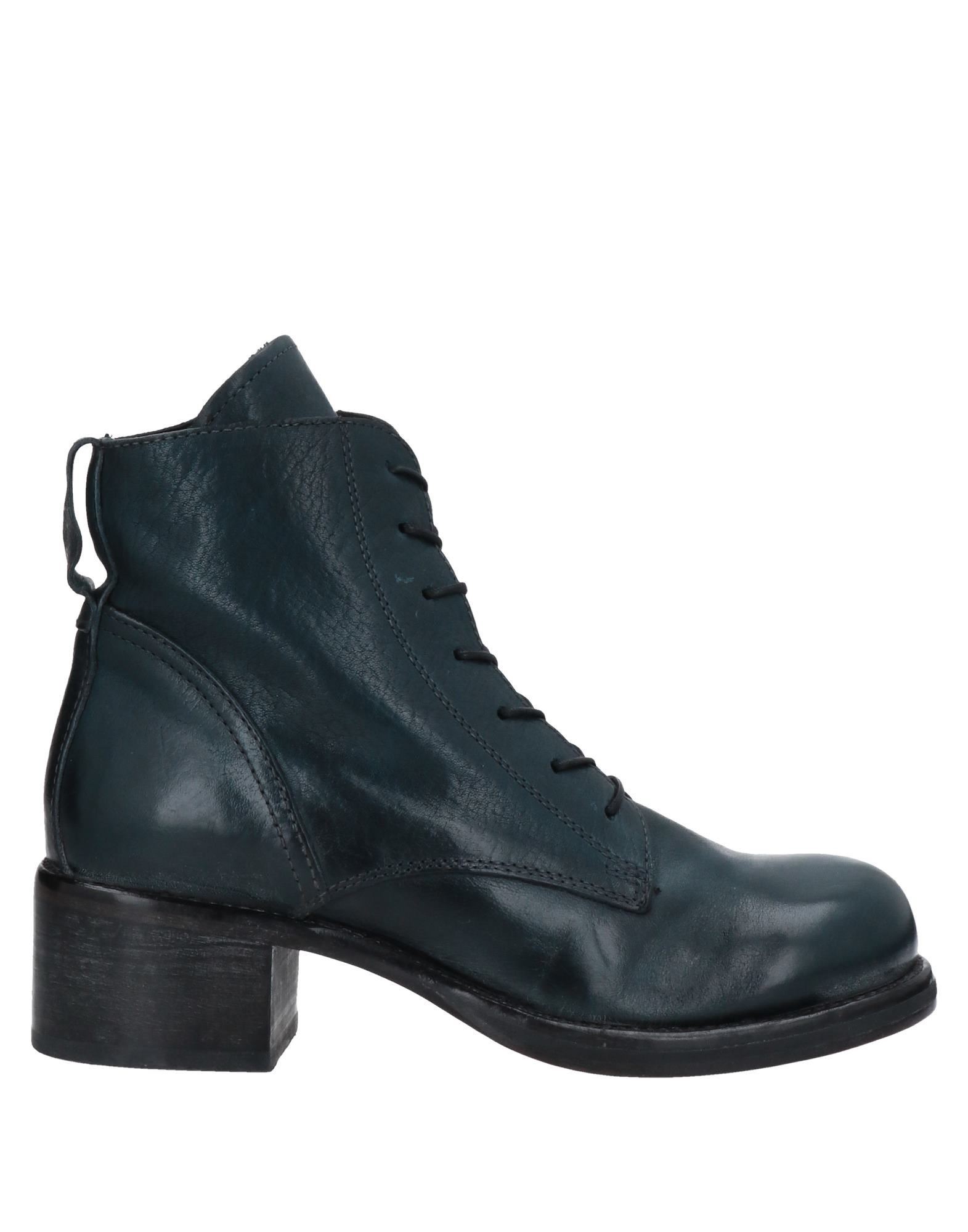 Moma Ankle Boots In Deep Jade