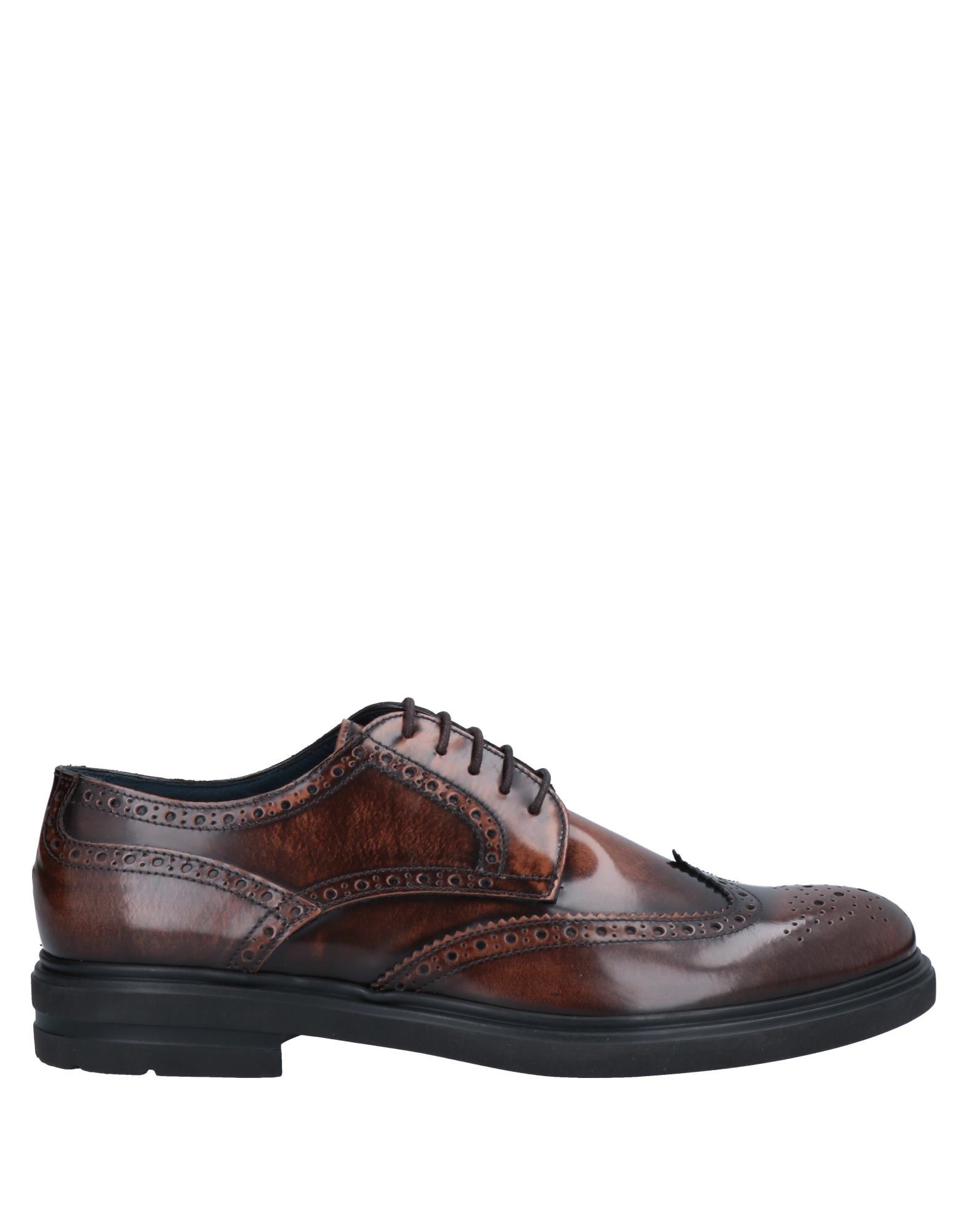 Alexander Trend Lace-up Shoes In Cocoa