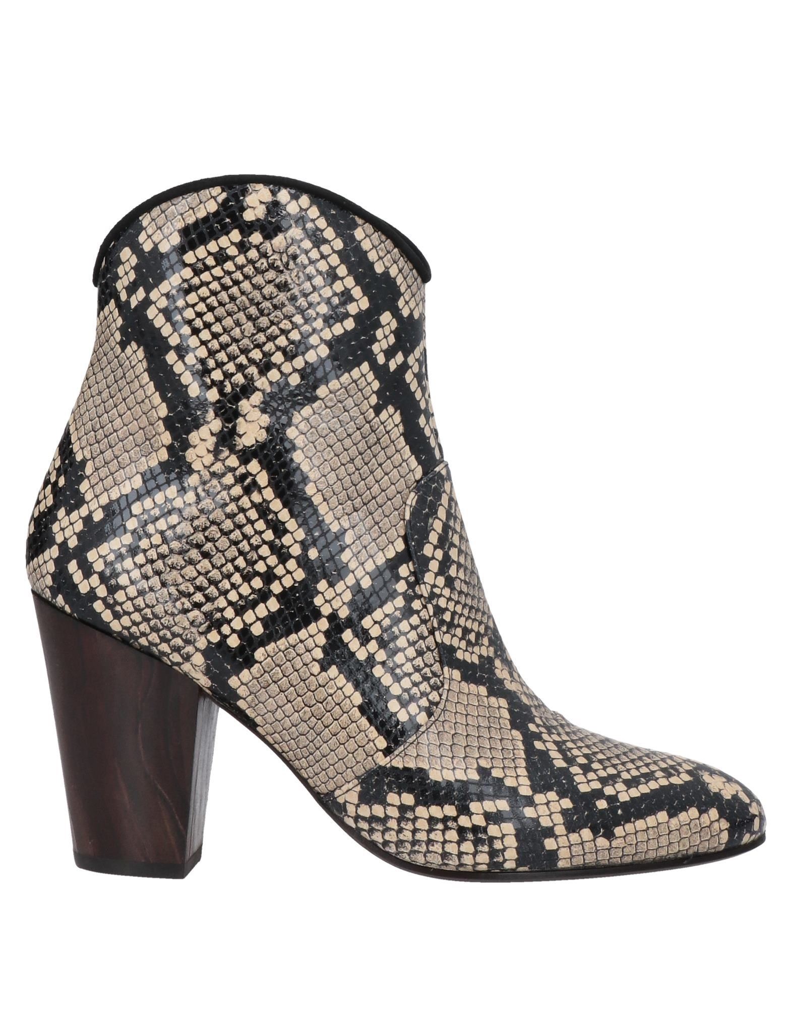 Chie Mihara Ankle Boots In Beige