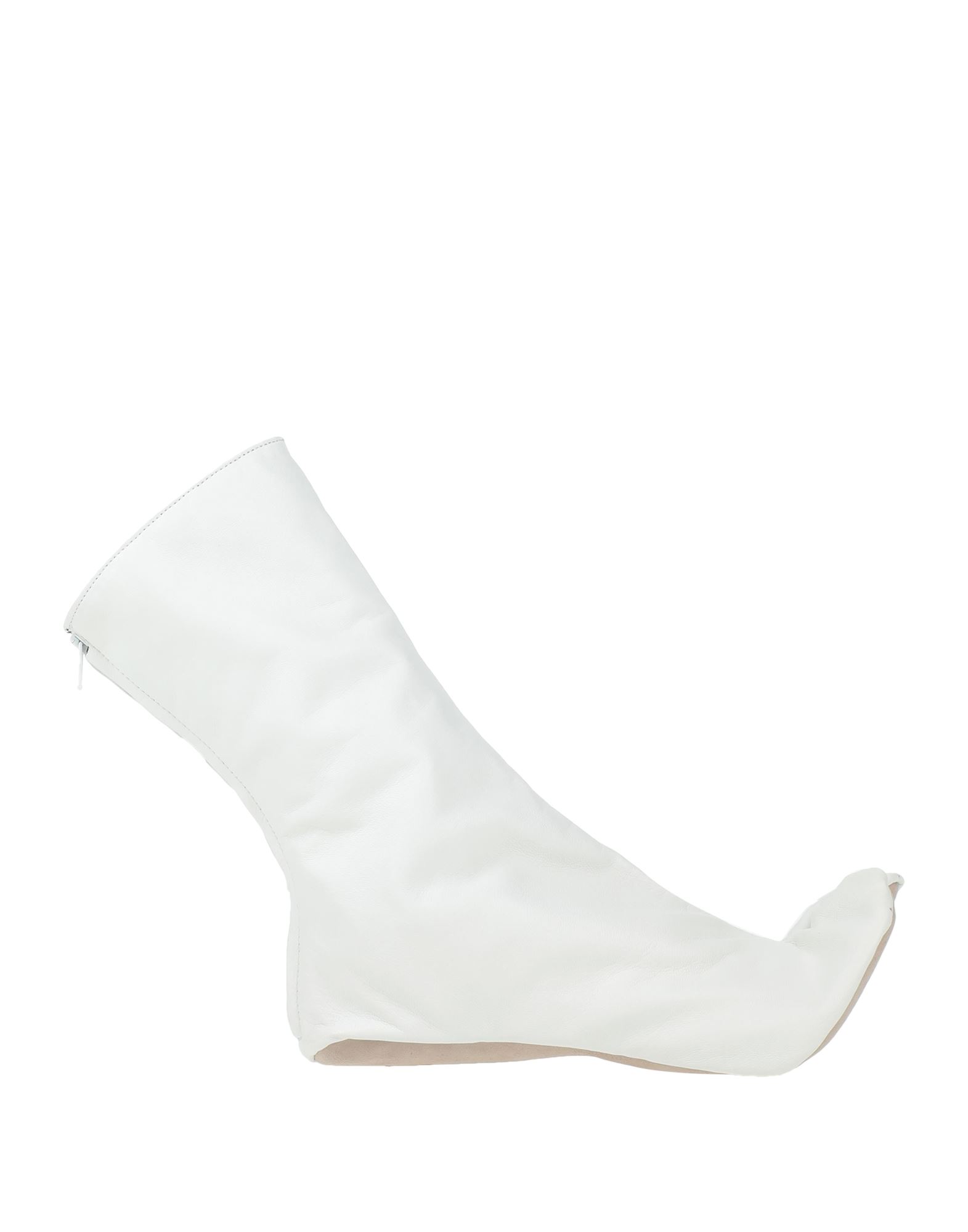 Prada Ankle Boots In White