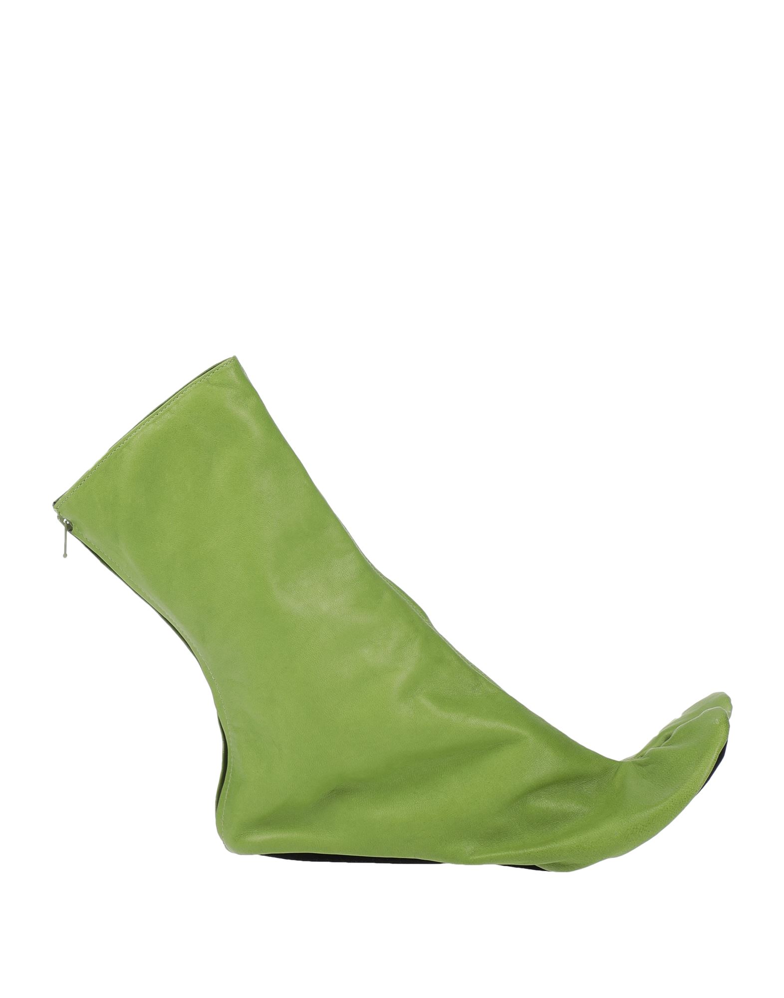Prada Ankle Boots In Light Green